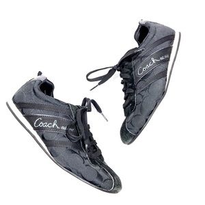 Coach Henrietta Black Sneakers 6 1/2M